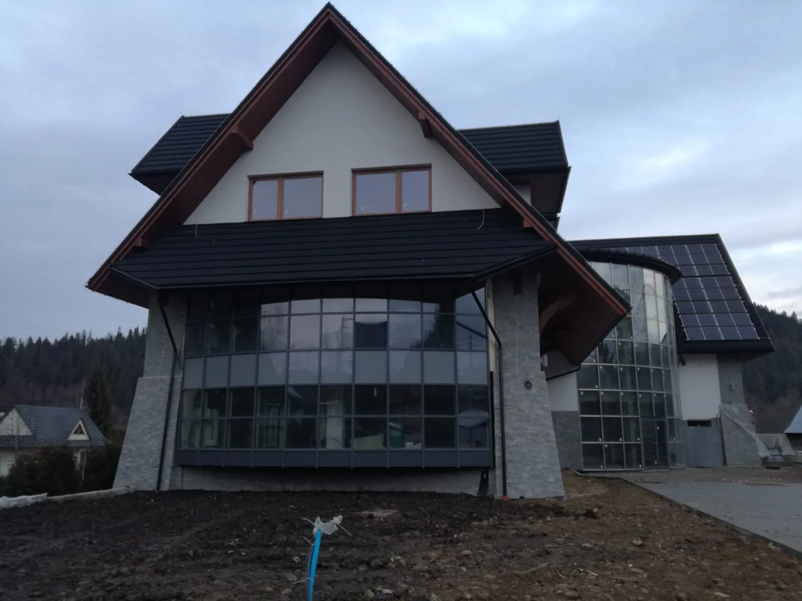 Aluminium-glasgevels - Białka Tatrzańska, Polen, FIRKUS-project