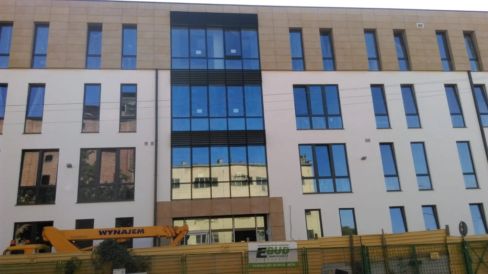 Aluminium-glasgevels - FIRKUS-project, Stargard, Polen